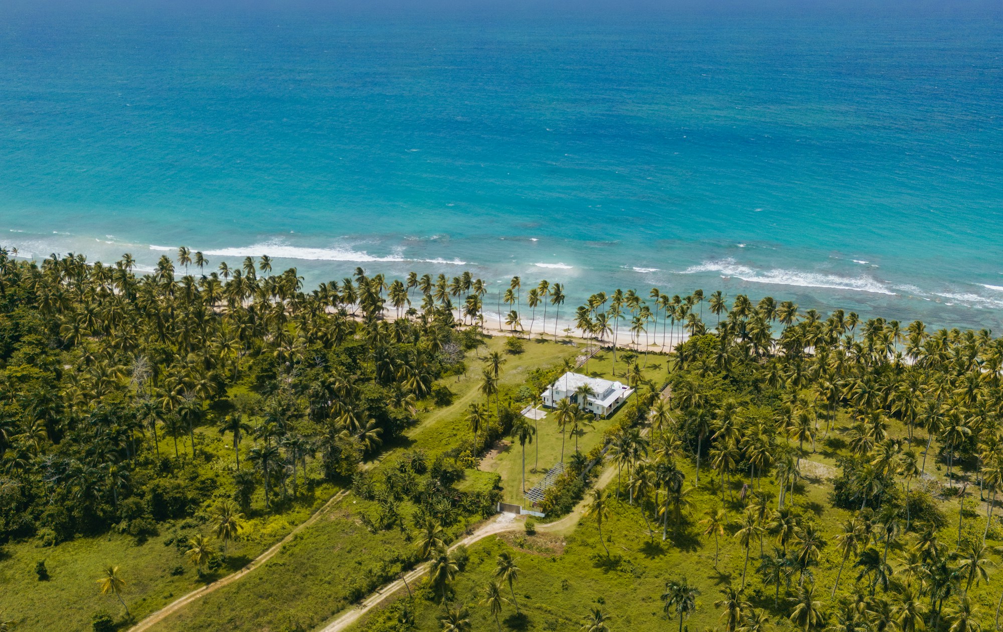 Las Terrenas coastline in Samaná